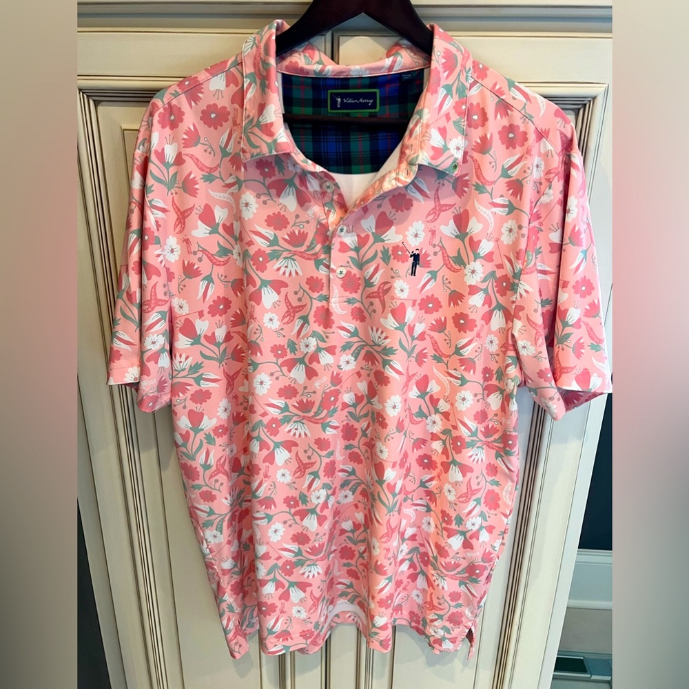 William Murray Gold XL polo shirt